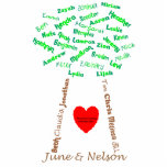 Familiestructuur Staand Fotobeeldje<br><div class="desc">Onze familie</div>