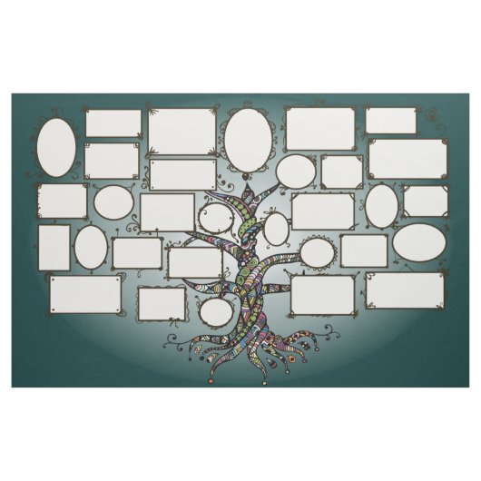 Familiestructuur Stof (Yard (91,4 cm))