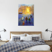 Familietijd Canvas Afdruk (Insitu (Slaapkamer))