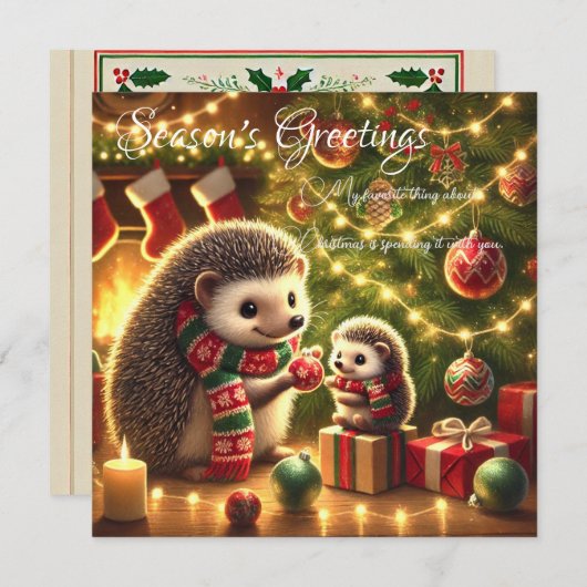 Familietraditie Kaart (Voorkant / Achterkant)