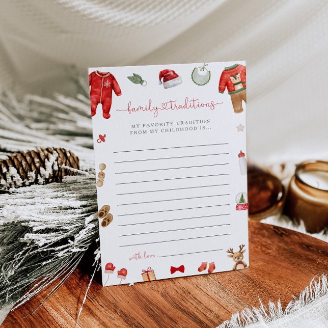 Familietradities Kerst Baby shower Spel (Creator heeft geüpload)