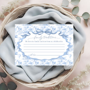 Familietradities Toile Safari Informatiekaartje