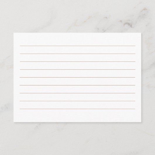 Familietradities Twinkle Star Baby shower Kaart (Achterkant)