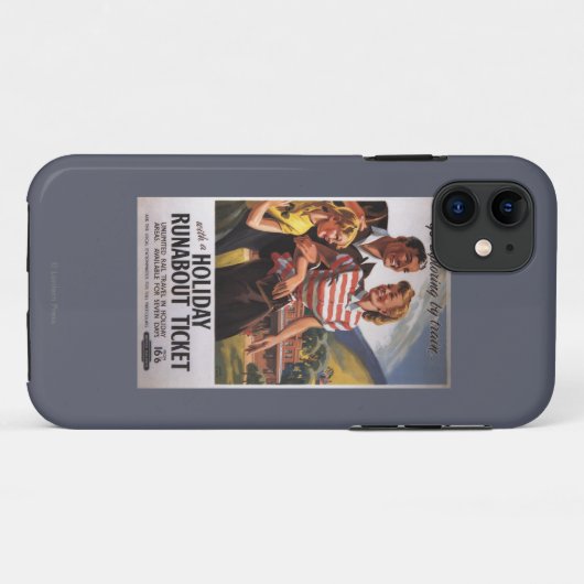 Familietrio op vakantiebesparingen Case-Mate iPhone case (Achterkant (horizontaal))