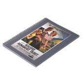 Familietrio op vakantiebesparingen notitieboek (Linkerzijde)