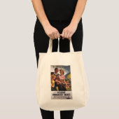 Familietrio op vakantiebesparingen tote bag (Voorkant (product))
