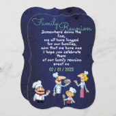 Familieuitnodiging Kaart (Voorkant / Achterkant)