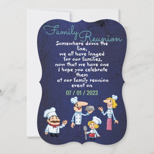 Familieuitnodiging Kaart (Voorkant)