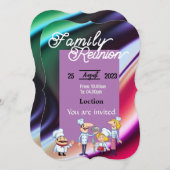 Familieuitnodiging Kaart (Voorkant / Achterkant)