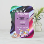 Familieuitnodiging Kaart (Staand voorkant)