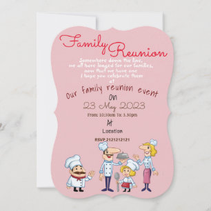 Familieuitnodiging Kaart