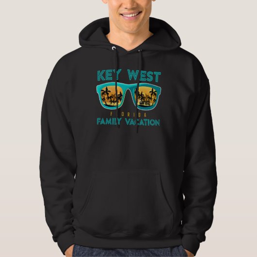 familievacatie Florida - zonnebrillen Hoodie (Voorkant)