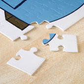 Familievakantie 2020 op het Sofa Funny Virus Joke Legpuzzel (Zijkant)