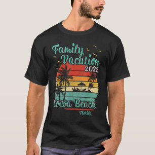  familievakantie 2022 Florida Cocoa Beach T-shirt