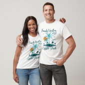  familievakantie 2022 Texas Crystal Beach T-shirt (Unisex)