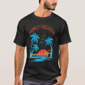 Familievakantie 2023 Puerto Rico Matching Group Su T-shirt (Voorkant)