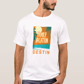 Familievakantie Destin Beach Florida Beach T-shirt