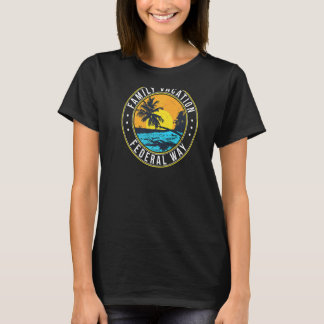 Familievakantie Federale Beach Washington Beach T-shirt