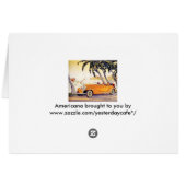 familievakantie in een converteerbare auto (Achterkant Horizontaal)