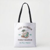 Familievakantie  Logo Tote Bag (Voorkant)