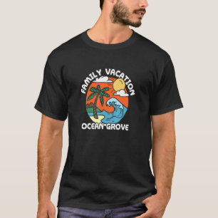 Familievakantie Ocean Grove Beach New Jersey T-shirt