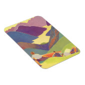 familievakantie, picknick in de bergen magneet (Rechterzijde)