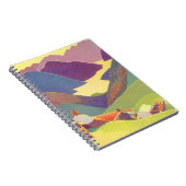  familievakantie, picknick in de bergen notitieboek (Rechterzijde)