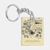 Familievakantie Sleutelhanger (Voorkant Links)