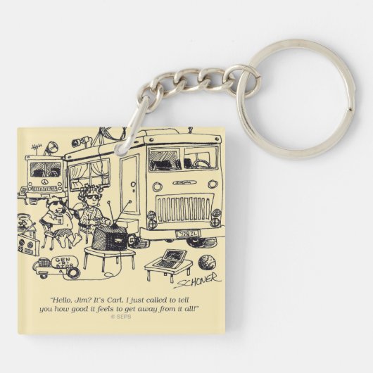 Familievakantie Sleutelhanger (Achterkant)