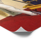  familievakantie, vader, Kinderen en koffers Poster (Hoek)