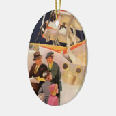  familievakantie via Seaplane met Propellers Keramisch Ornament (Links)