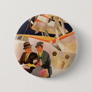  familievakantie via Seaplane met Propellers Ronde Button 5,7 Cm