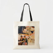  familievakantie via Seaplane met Propellers Tote Bag (Voorkant)