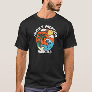 Familievakking Keizerveldbek Connecticut Beach T-shirt