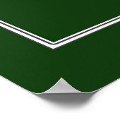 familiewand afdrukken in groen poster (Hoek)