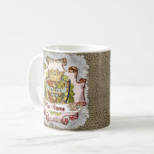 Familiewapen Cross Achternaam Koffiemok (Voorkant links)
