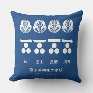 Familiewapen en alternatief wapen van de daimyo Mo Kussen