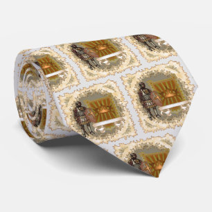 Familiewapen Schild Achternaam Stropdas