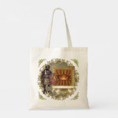 Familiewapen Schild Achternaam Tote Bag (Achterkant)