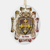 Familiewapen Valor familienaam ornament (Rechts)