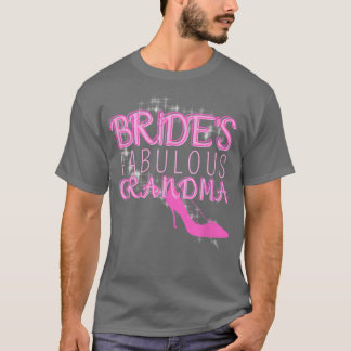 Familieweddenschap Gift Bride's Fabulous Grandma49 T-shirt