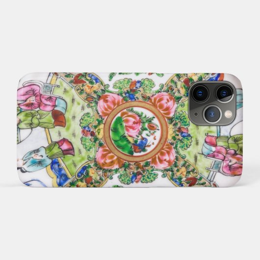 Famille Rose Case-Mate iPhone Case (Achterkant (horizontaal))