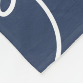 Family 3 Photo Template Personalized Script Fleece Deken (Hoek)