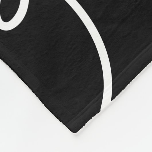 Family 3 Photo Template Personalized Script Fleece Deken (Hoek)