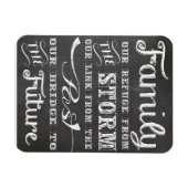 Family 3"x4" Photo Magnet Magneet (Horizontaal)