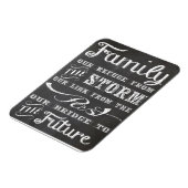 Family 3"x4" Photo Magnet Magneet (Linkerzijde)