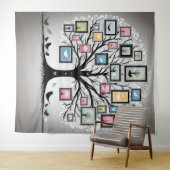 Family Afbeelding Tree 02 Wandkleed (In Situ (horizontaal))