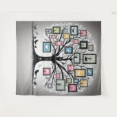 Family Afbeelding Tree 02 Wandkleed (Voorkant (horizontaal))