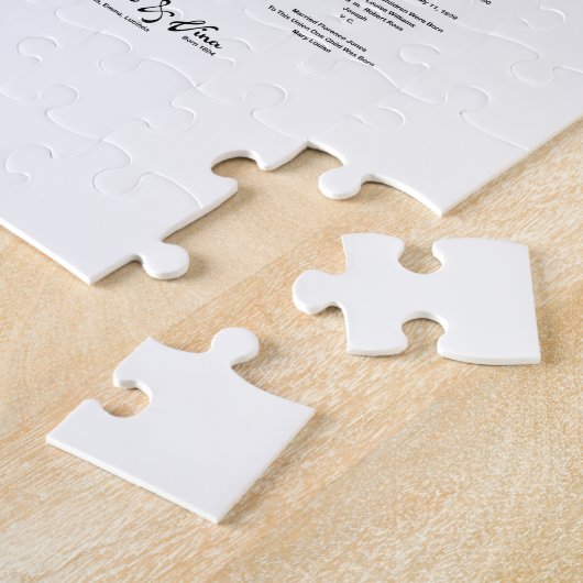 Family Ancestor Puzzle Legpuzzel (Zijkant)