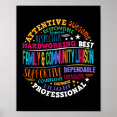 Family And Community Liaison Back To School Squad  Poster (Voorkant)